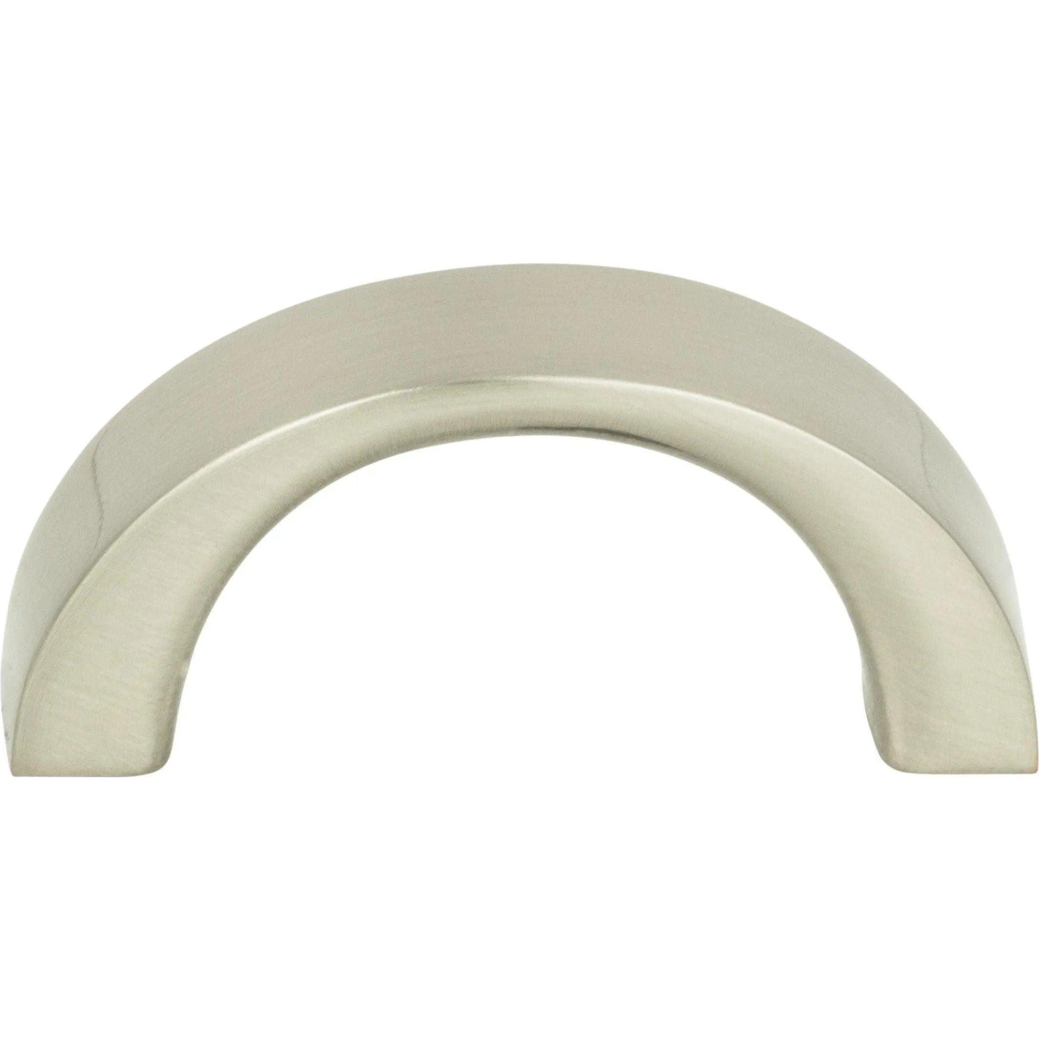 Atlas Homewares - Tableau Curved Handle - 396-BN - Canada Light Shop