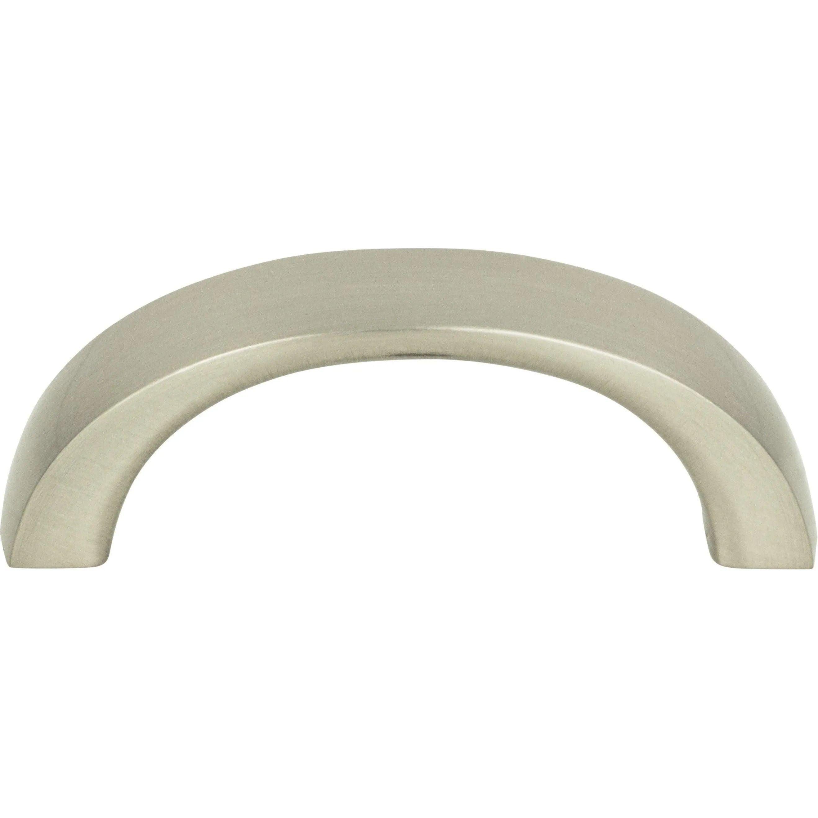 Atlas Homewares - Tableau Curved Handle - 397-BN - Canada Light Shop