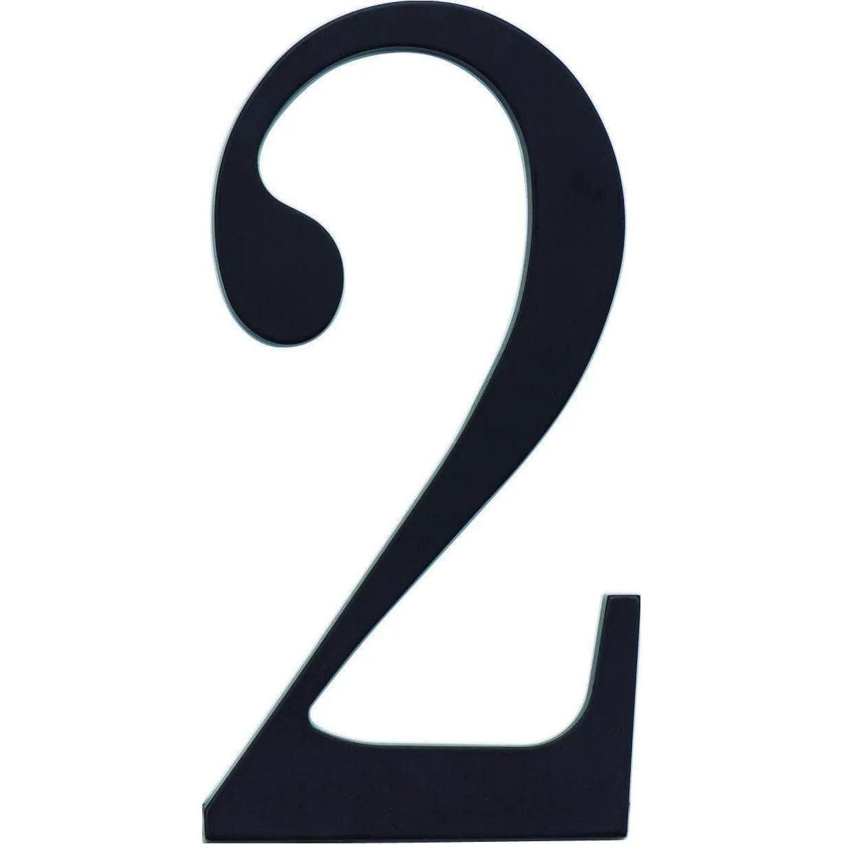 Atlas Homewares - Traditionalist House Numbers - TRN2-BL - Canada Light Shop