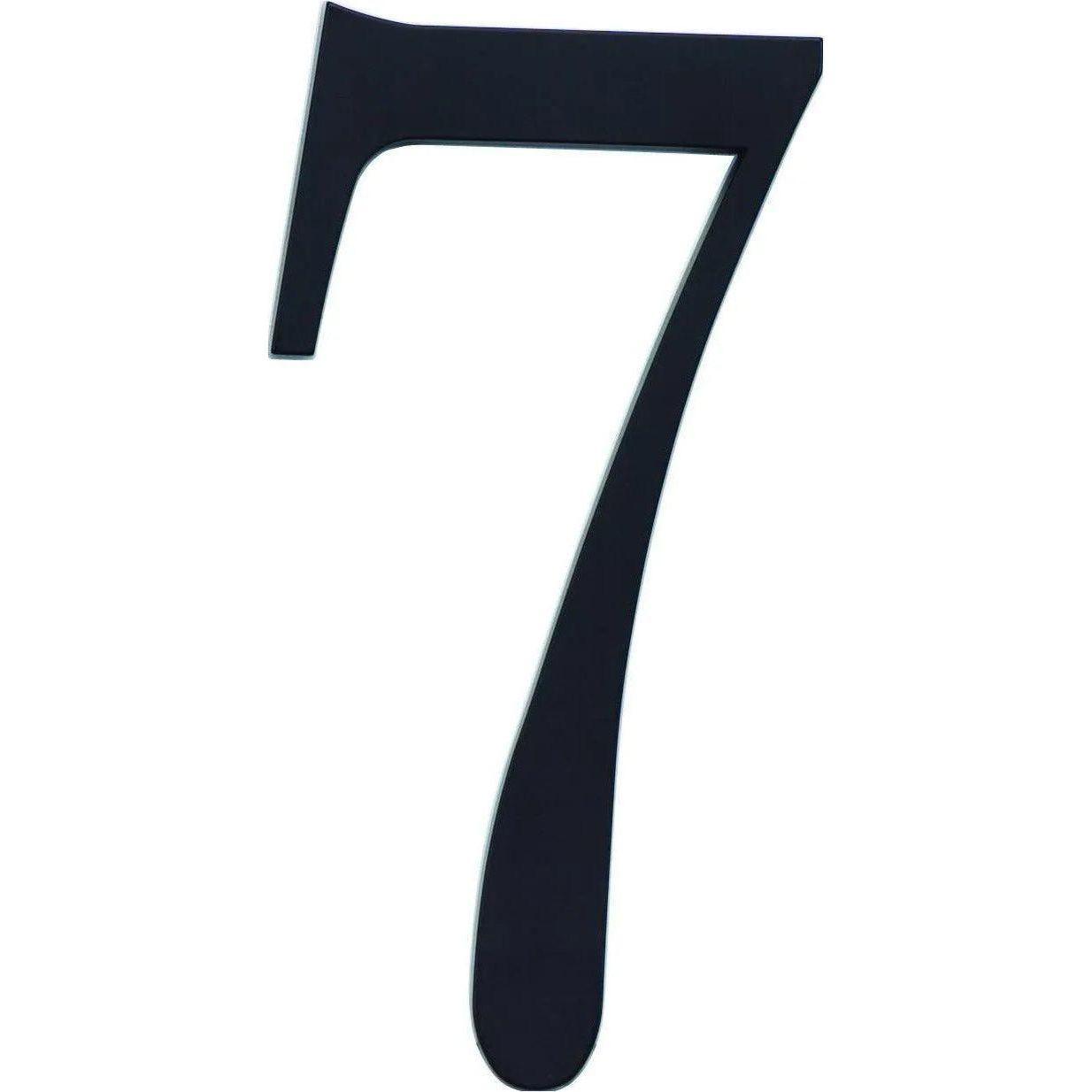 Atlas Homewares - Traditionalist House Numbers - TRN7-BL - Canada Light Shop