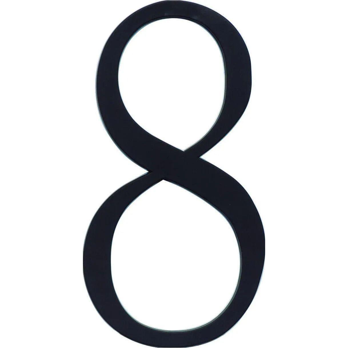 Atlas Homewares - Traditionalist House Numbers - TRN8-BL - Canada Light Shop