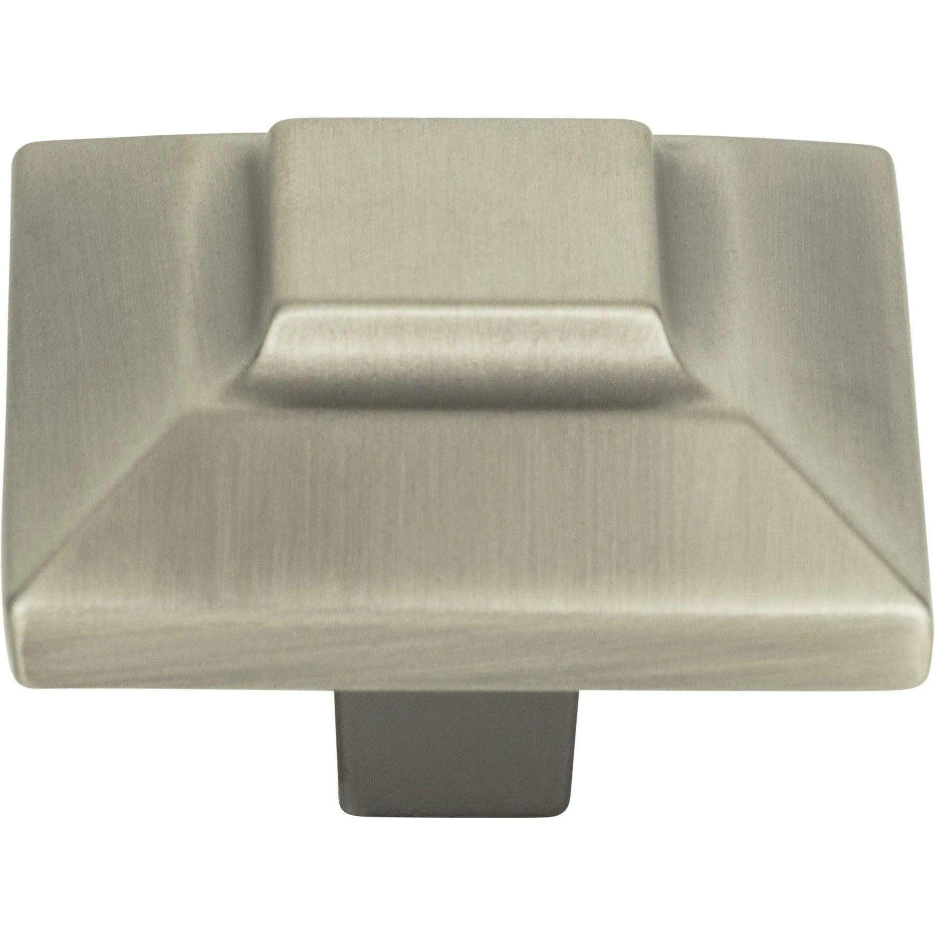 Atlas Homewares - Trocadero Large Square Knob - 4002-P - Canada Light Shop