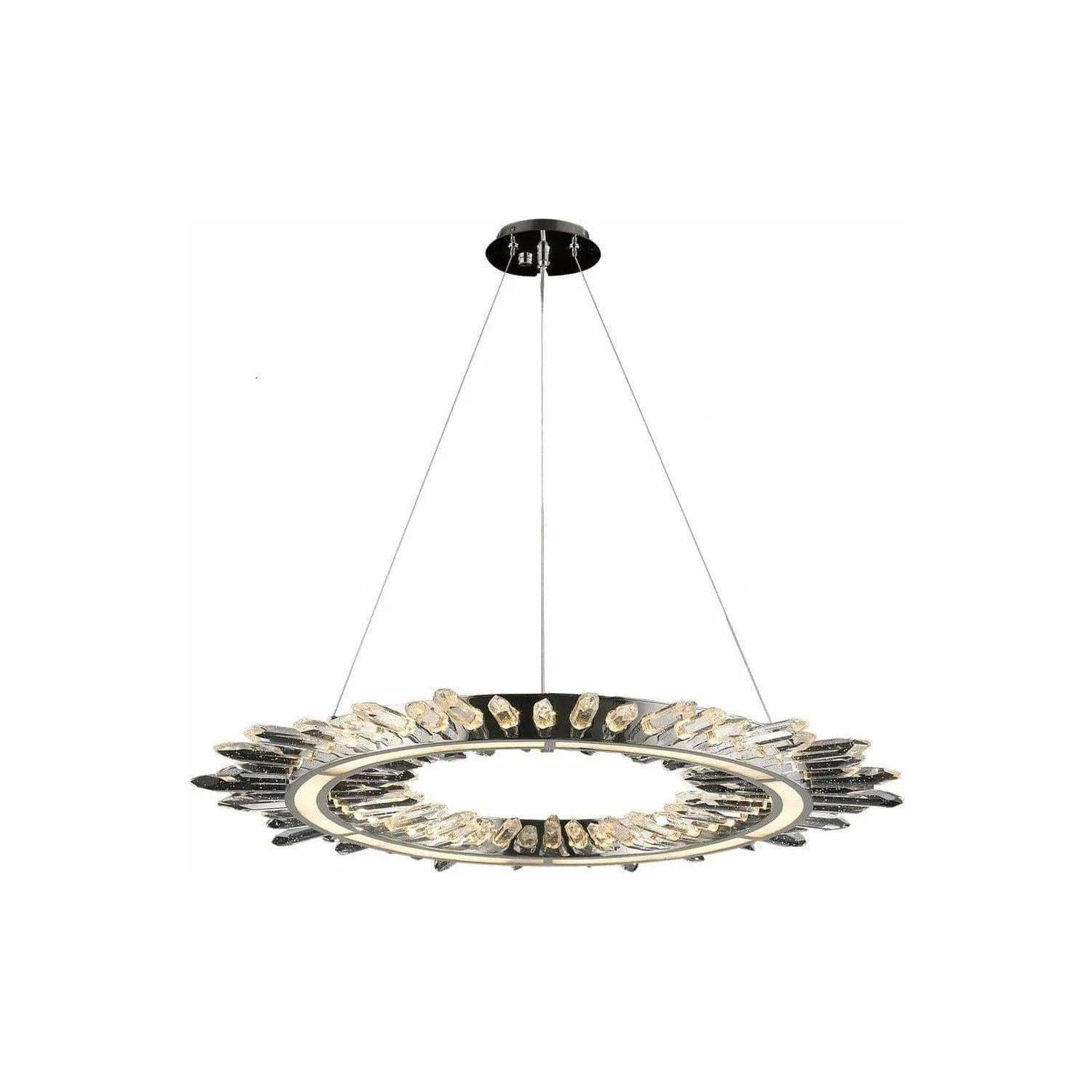 Avenue Lighting - Aspen LED Chandelier - HF3034-PN - Canada Light Shop