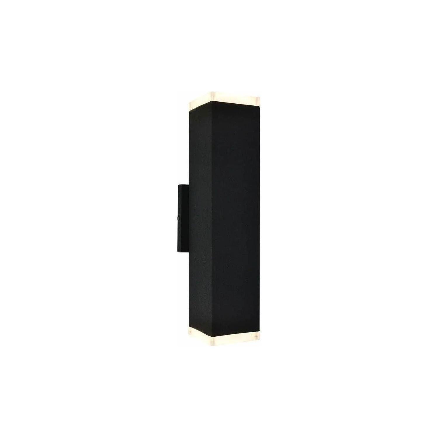 Avenue Lighting - Avenue Double Outdoor LED Wall Mount - AV9893-BLK - Canada Light Shop