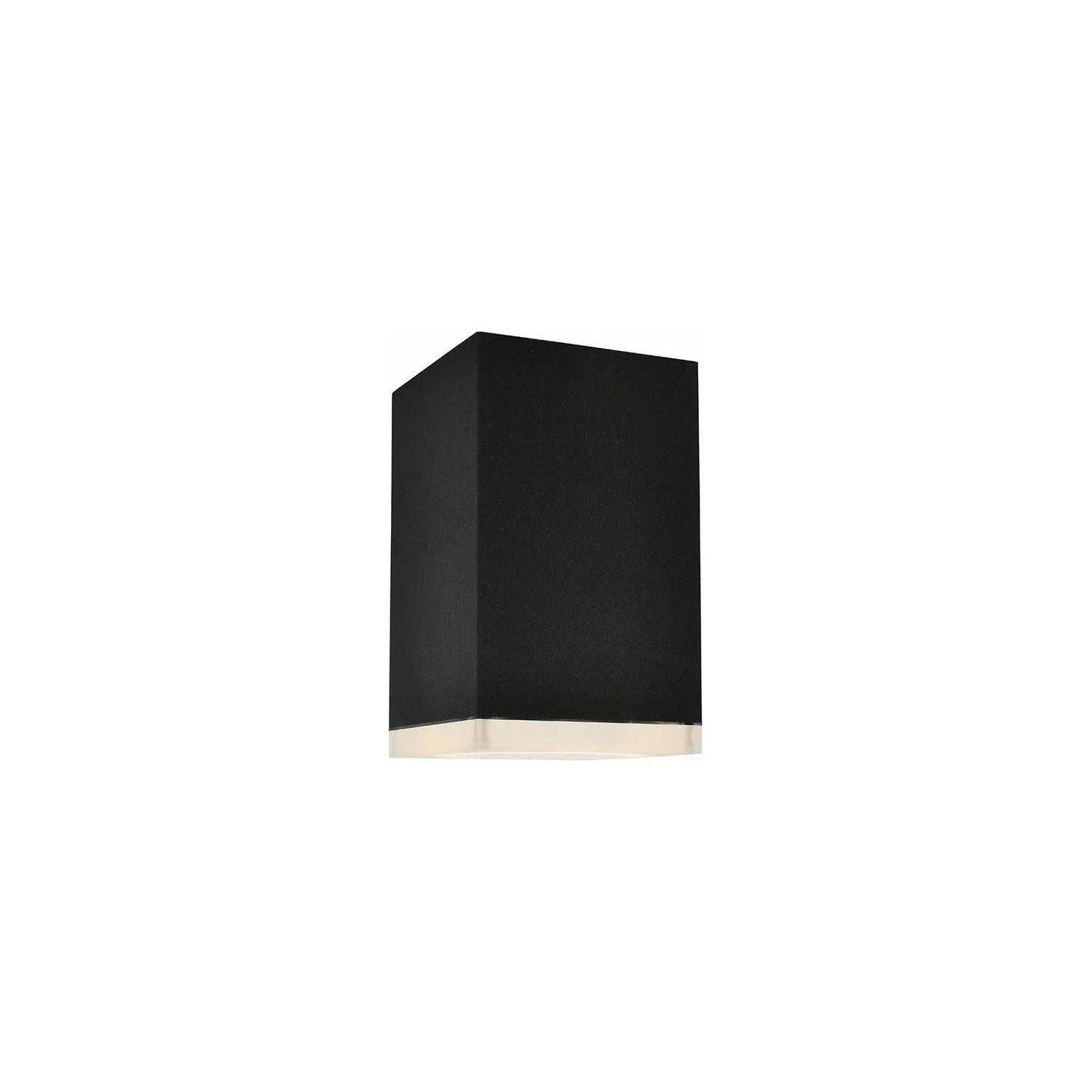 Avenue Lighting - Avenue Outdoor LED Outdoor Flushmount - AV9888-BLK - Canada Light Shop