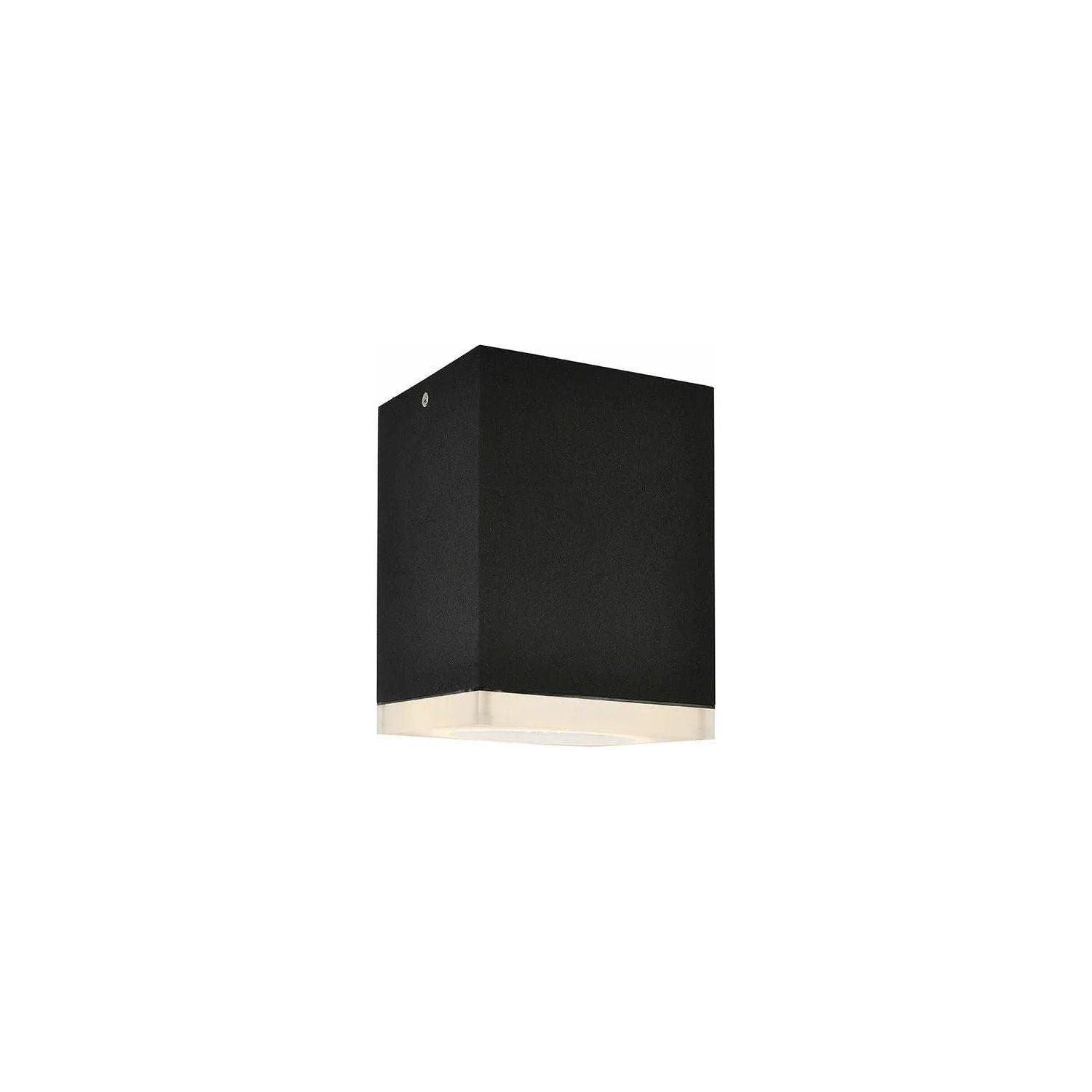 Avenue Lighting - Avenue Outdoor LED Outdoor Flushmount - AV9889-BLK - Canada Light Shop