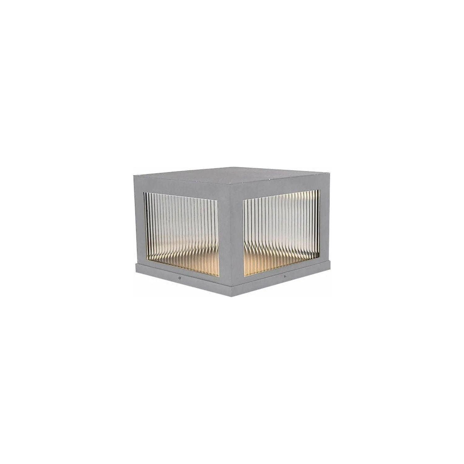 Avenue Lighting - Avenue Outdoor LED Pillar Mount - AV9905-SLV - Canada Light Shop