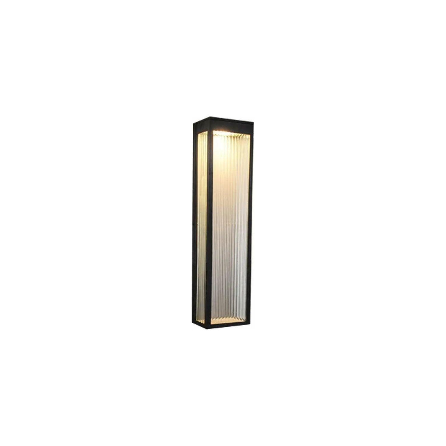 Avenue Lighting - Avenue Panel Outdoor LED Wall Sconce - AV9903-BLK - Canada Light Shop