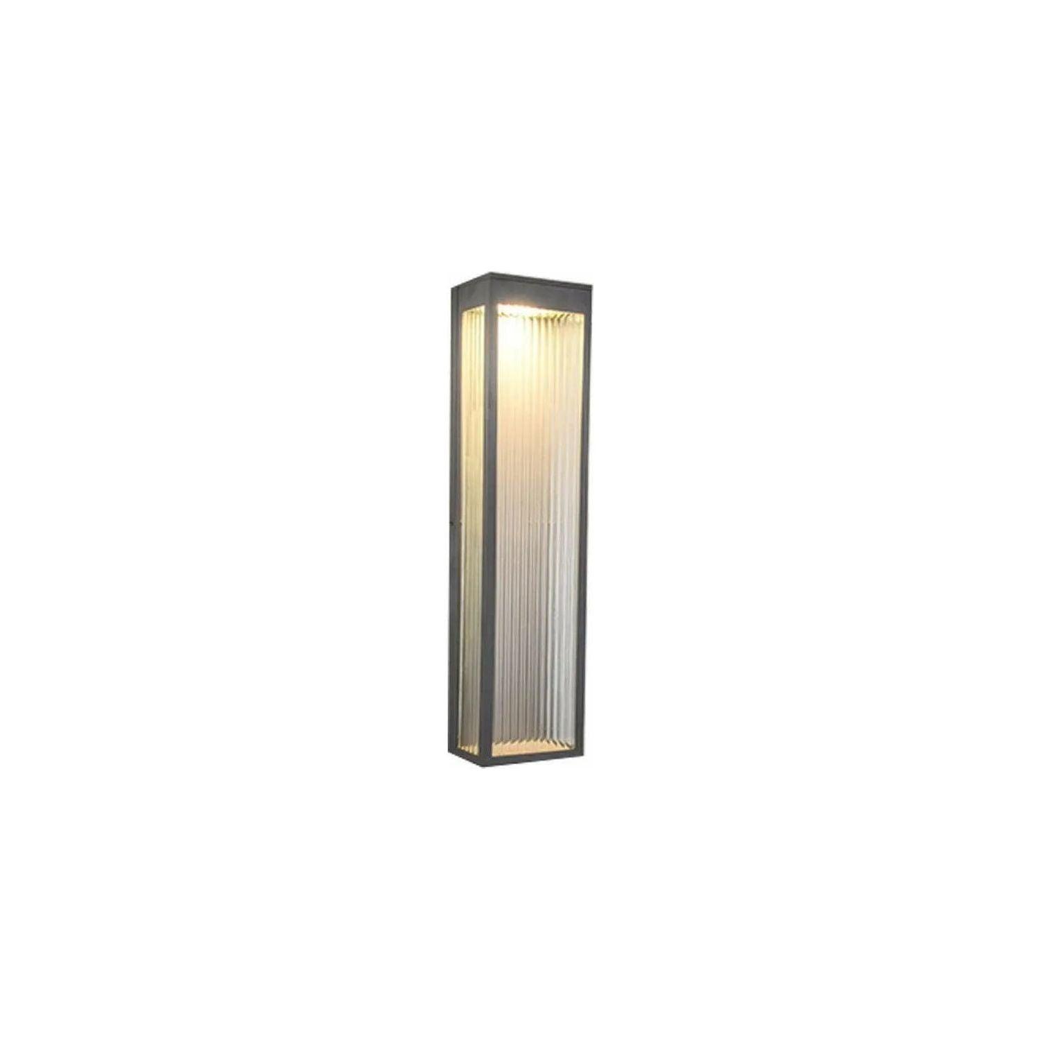 Avenue Lighting - Avenue Panel Outdoor LED Wall Sconce - AV9903-SLV - Canada Light Shop