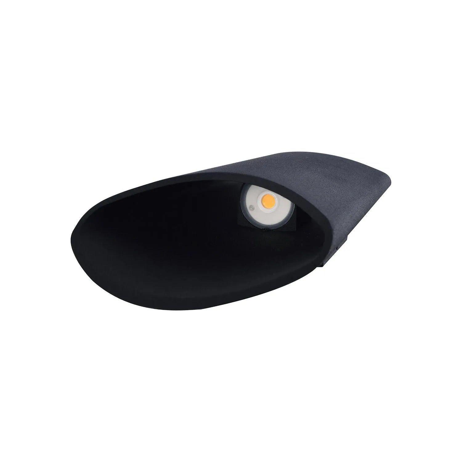 Avenue Lighting - Avenue Round Outdoor LED Wall Mount - AV9895-BLK - Canada Light Shop