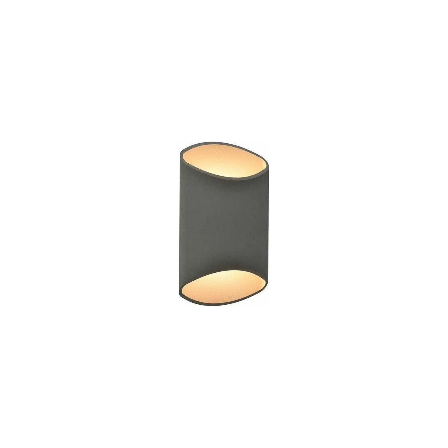 Avenue Lighting - Avenue Round Outdoor LED Wall Mount - AV9897-SLV - Canada Light Shop