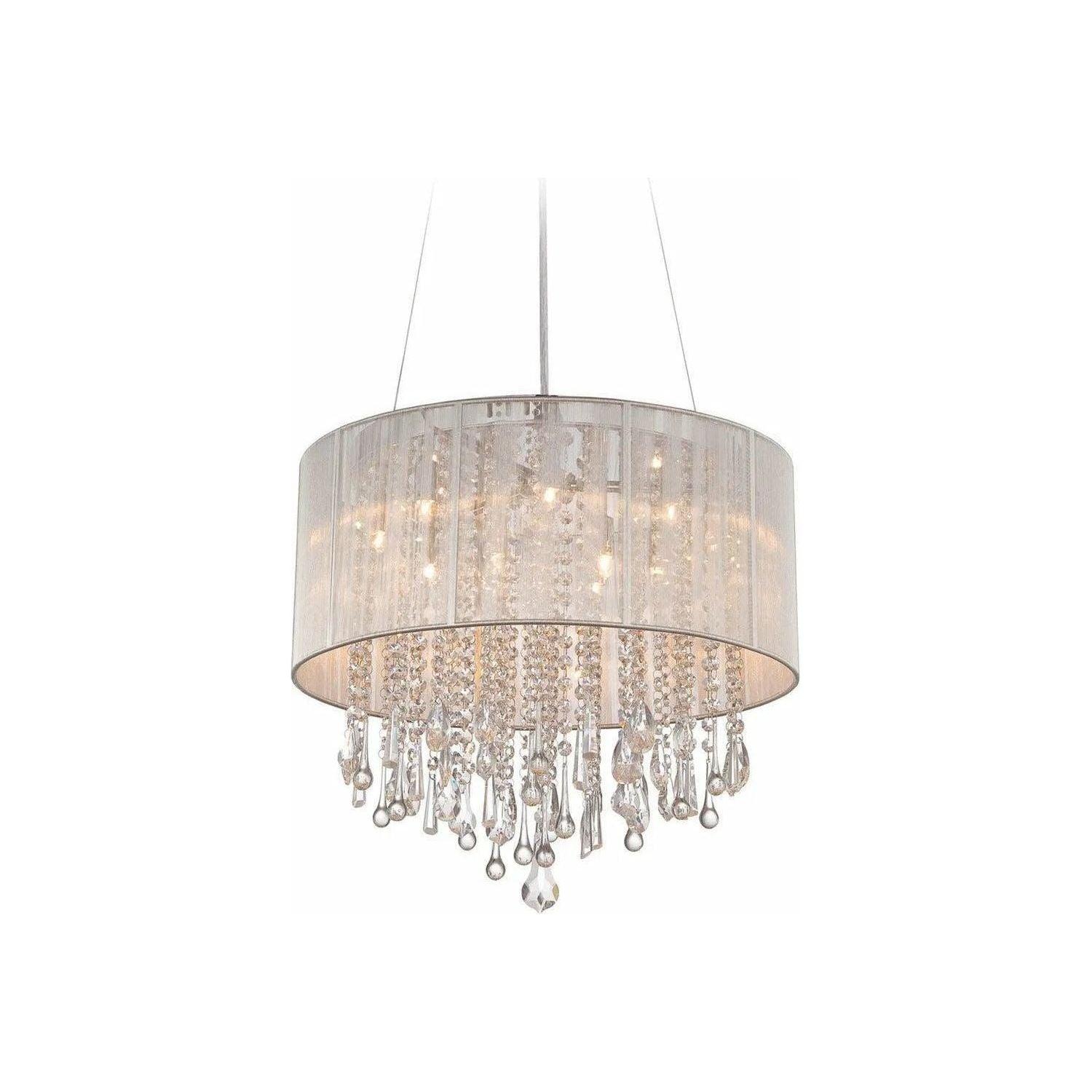 Avenue Lighting - Beverly Dr. Dual Mount/Flush & Hanging - HF1500-SLV - Canada Light Shop