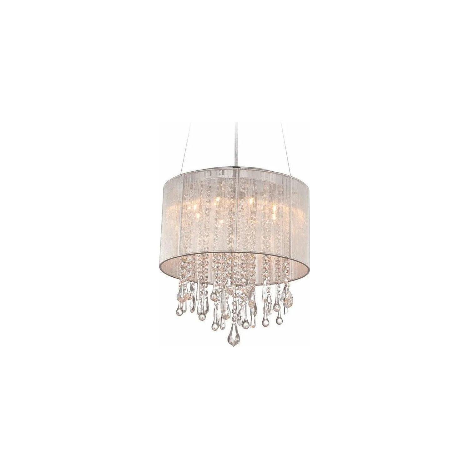Avenue Lighting - Beverly Dr. Dual Mount/Flush & Hanging - HF1501-SLV - Canada Light Shop
