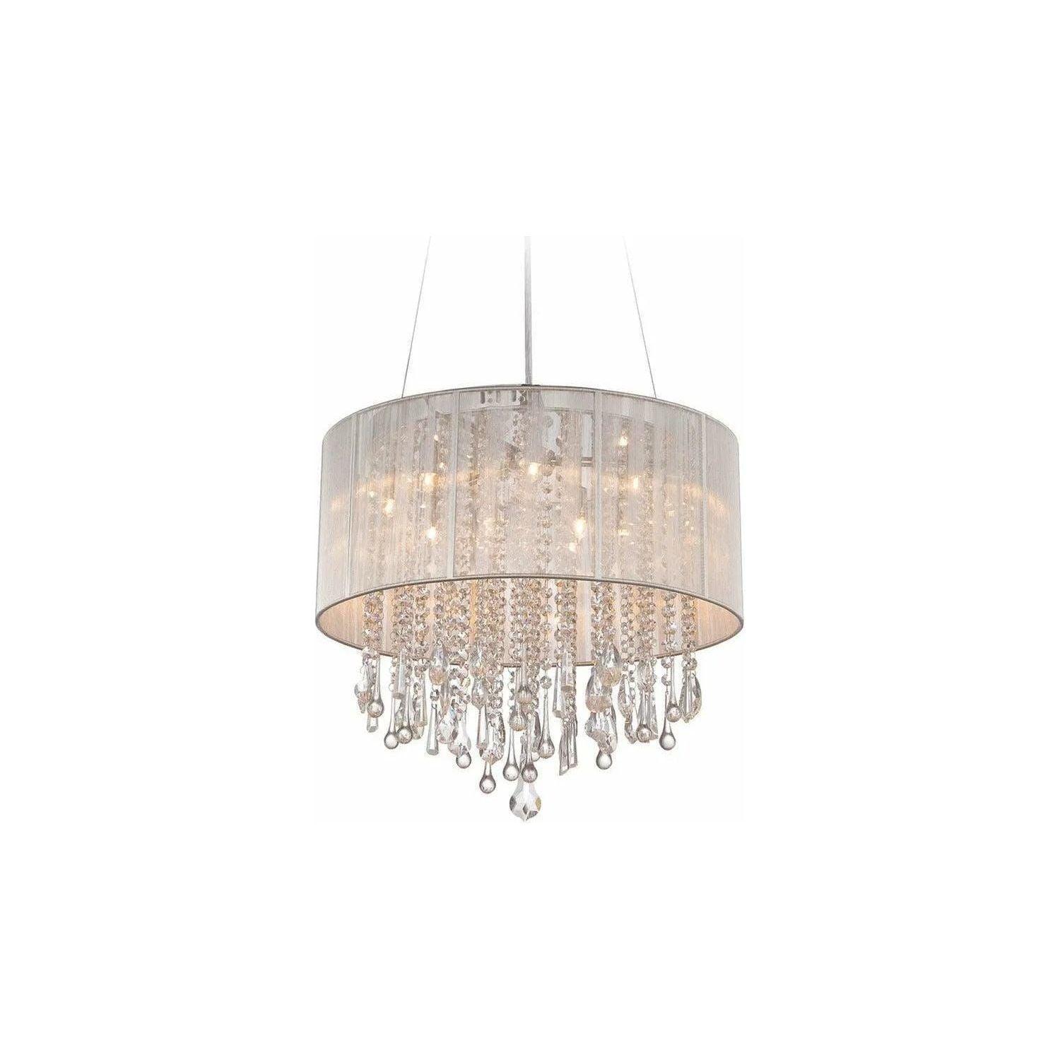 Avenue Lighting - Beverly Dr. Dual Mount/Flush & Hanging - HF1502-SLV - Canada Light Shop