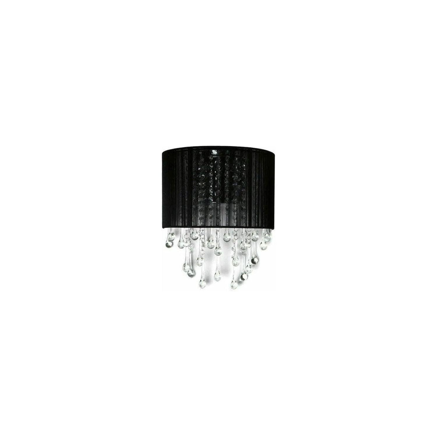 Avenue Lighting - Beverly Dr. Wall Sconce - HF1511-BLK - Canada Light Shop
