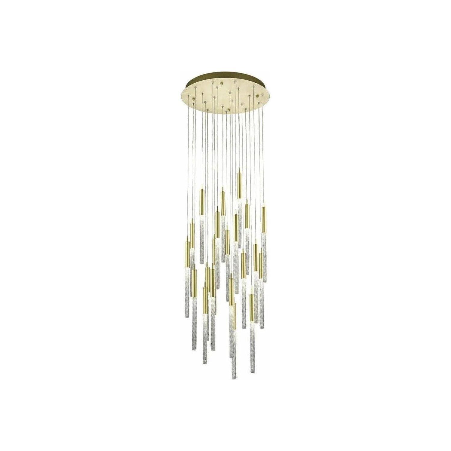 Avenue Lighting - Boa Round Multi Pendant - HF2021-BOA-BB - Canada Light Shop