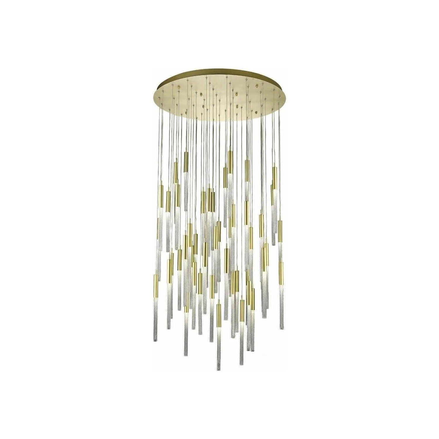 Avenue Lighting - Boa Round Multi Pendant - HF2051-BOA-BB - Canada Light Shop