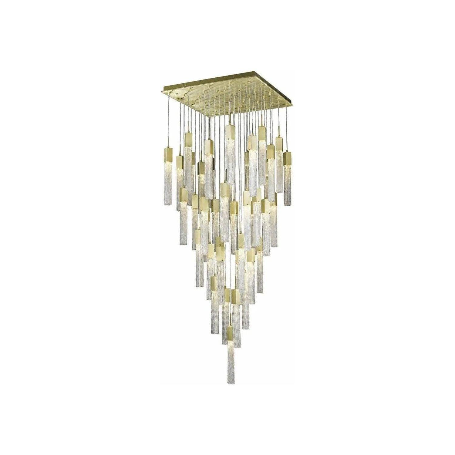 Avenue Lighting - Boa Square Multi Pendant - HF1903-41-BOA-BB - Canada Light Shop