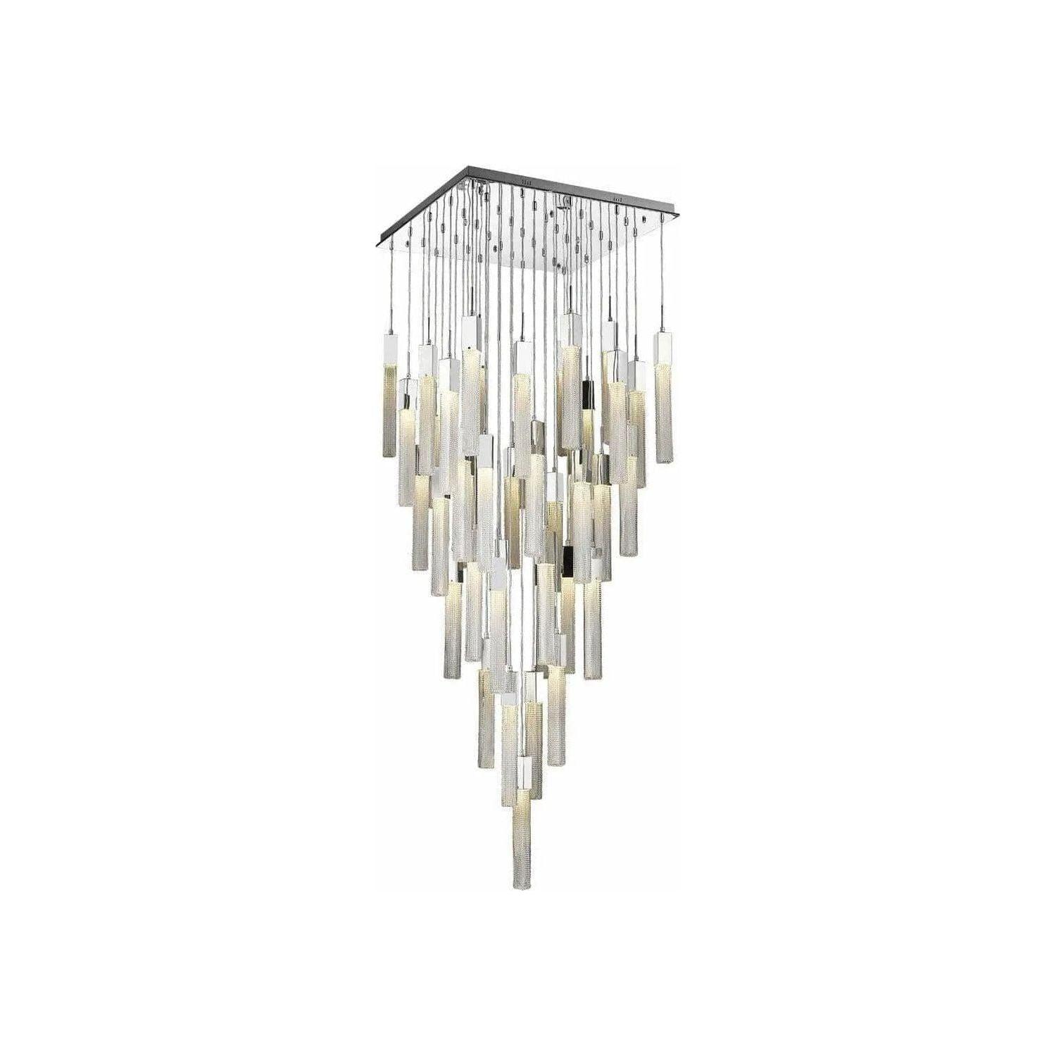 Avenue Lighting - Boa Square Multi Pendant - HF1903-41-BOA-CH - Canada Light Shop