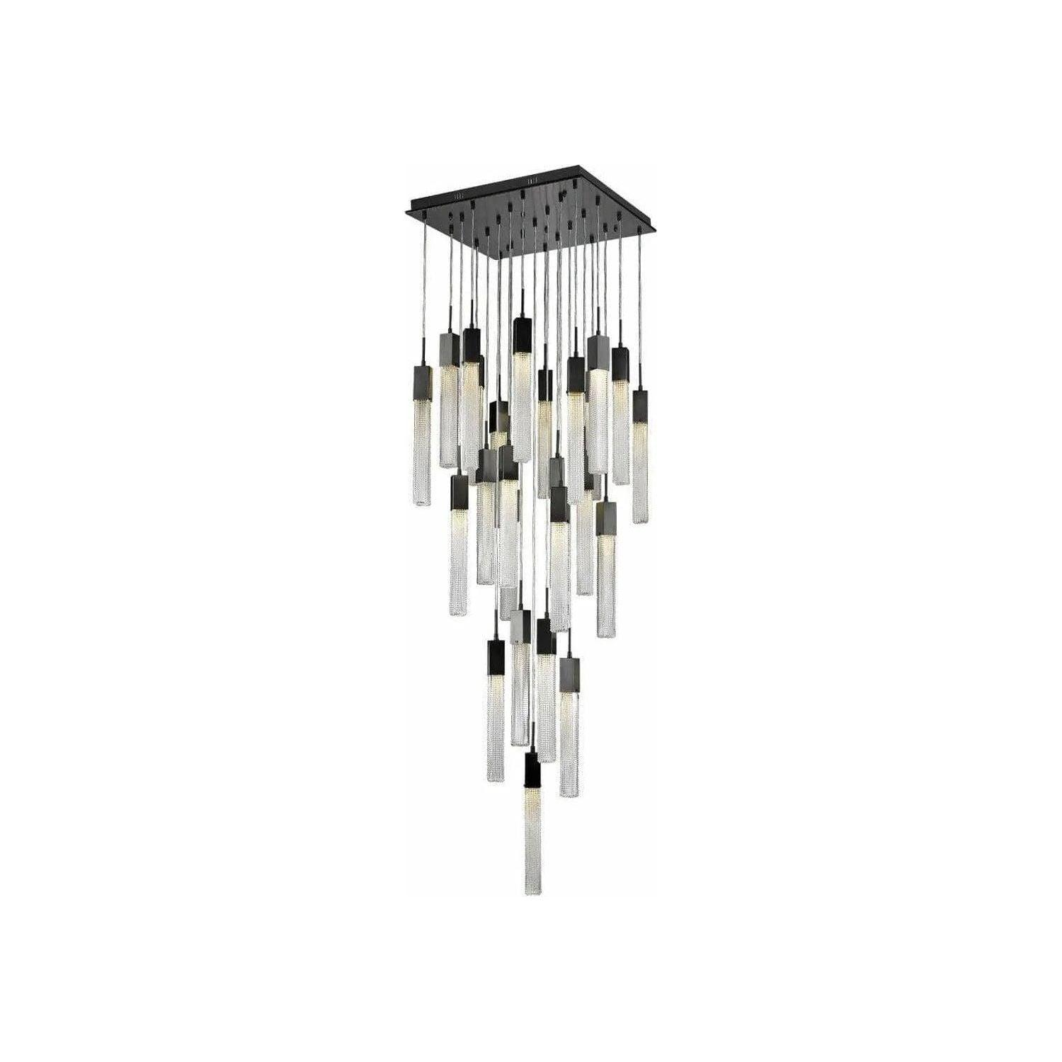 Avenue Lighting - Boa Square Multi Pendant - HF1904-25-BOA-DBZ - Canada Light Shop