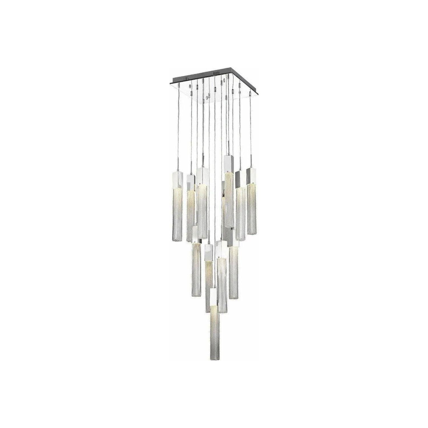 Avenue Lighting - Boa Square Multi Pendant - HF1905-13-BOA-CH - Canada Light Shop