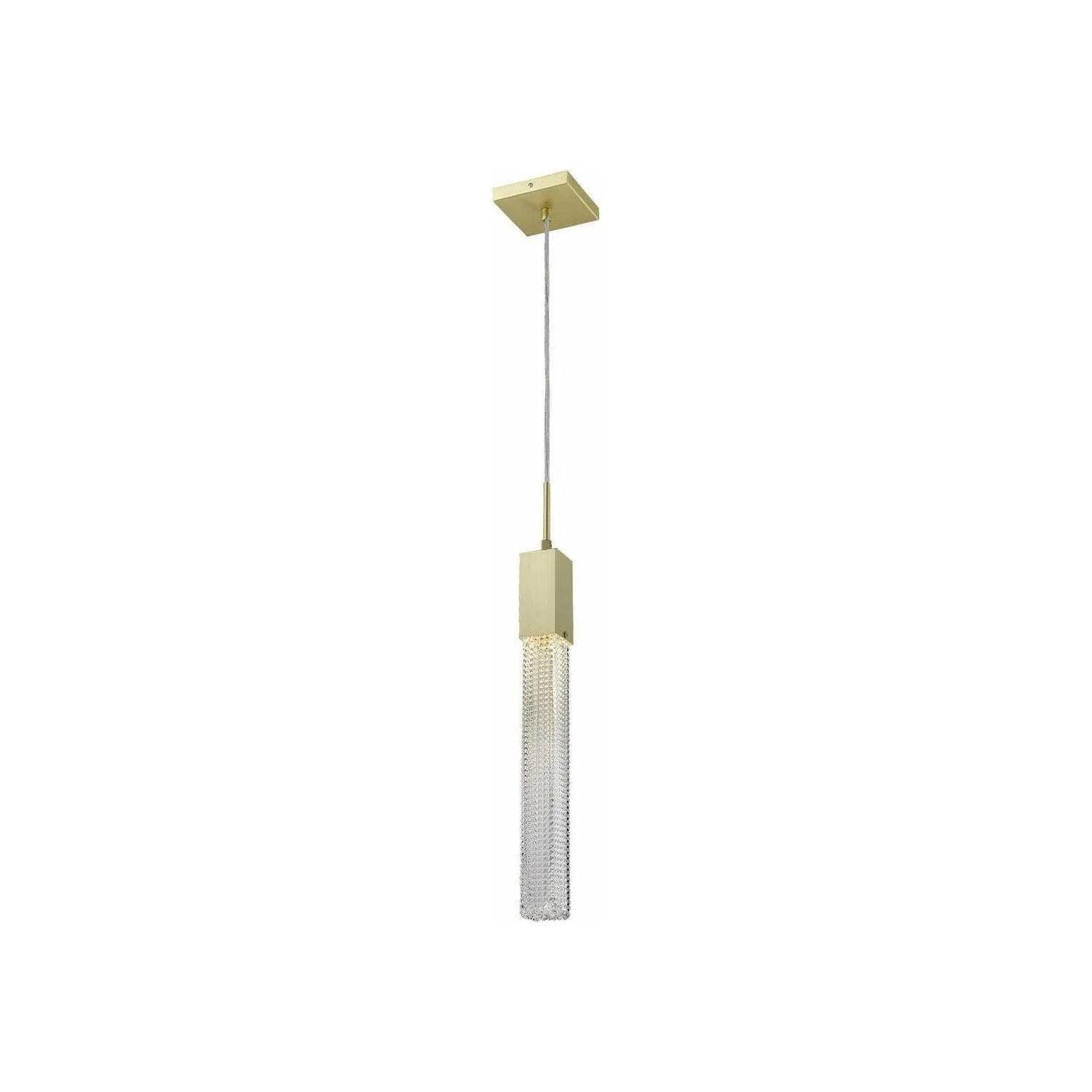 Avenue Lighting - Boa Square Pendant - HF1901-1-BOA-BB - Canada Light Shop