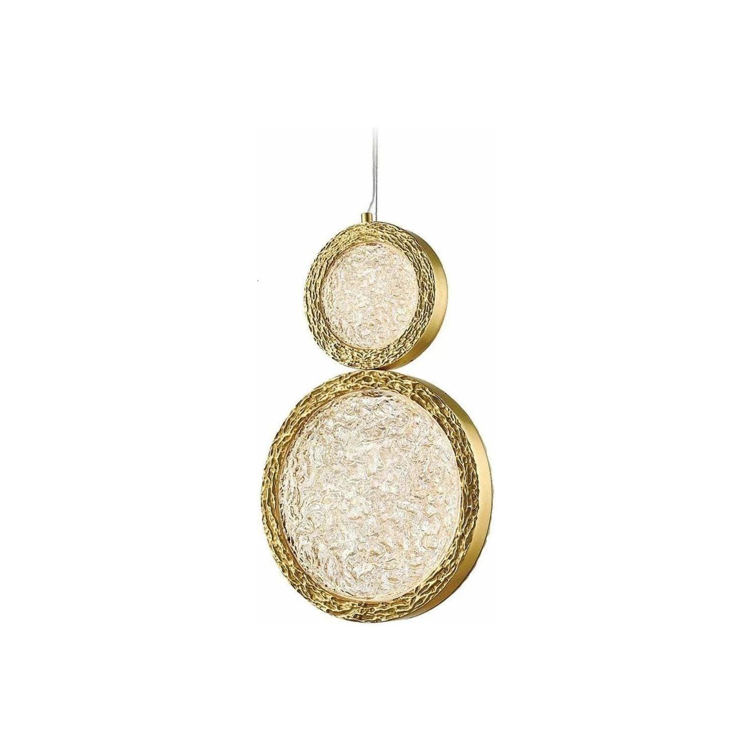 Avenue Lighting - Bottega LED Double Pendant - HF5011-PB - Canada Light Shop