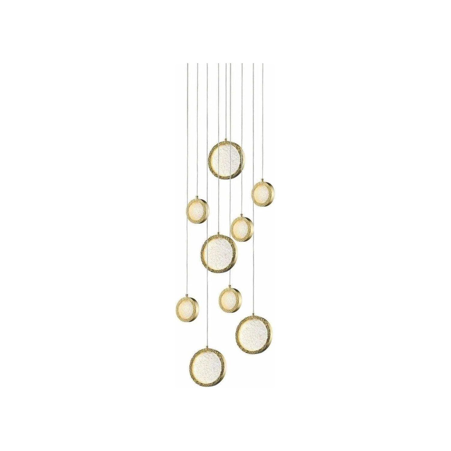 Avenue Lighting - Bottega LED Multi Pendant - HF5019-PB - Canada Light Shop