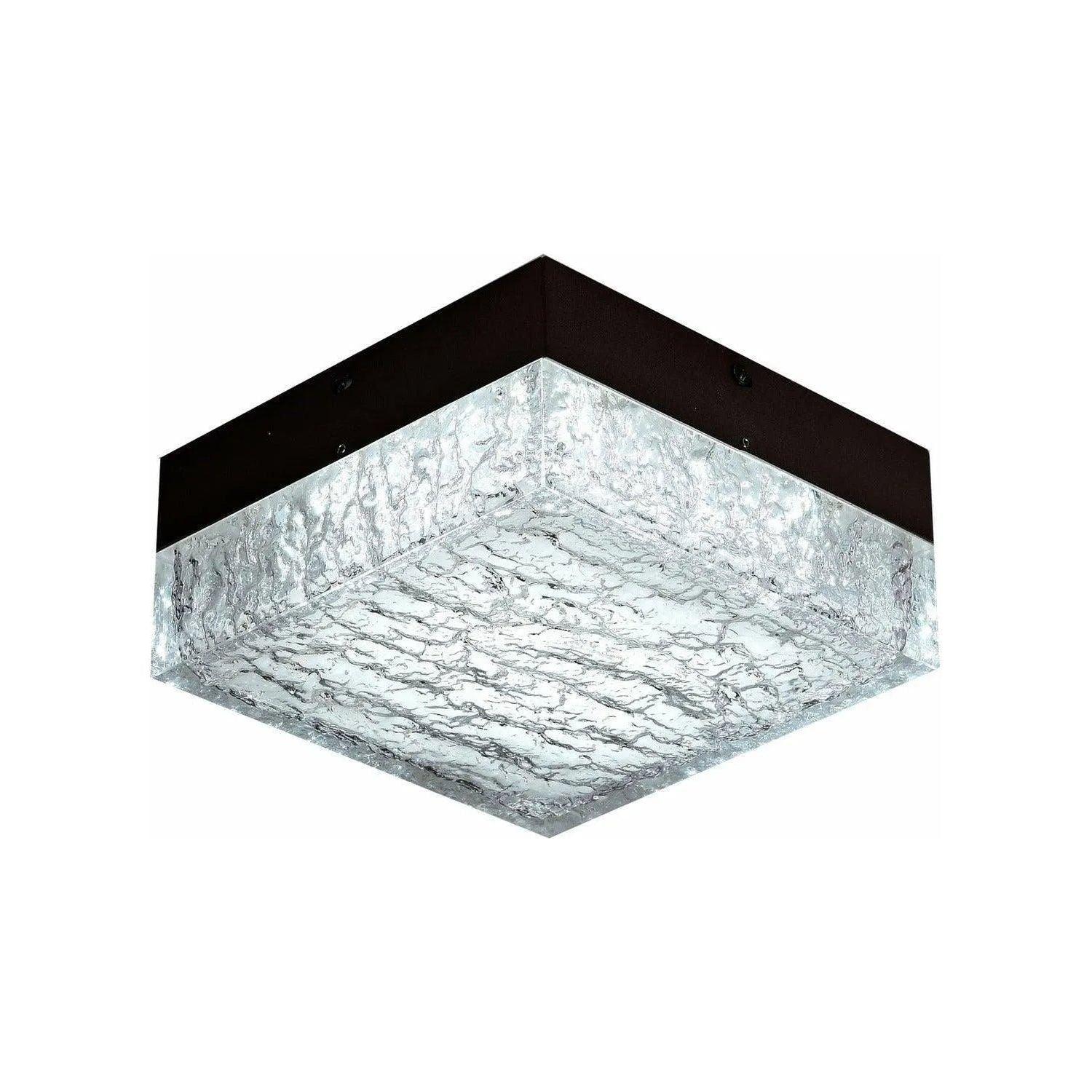 Avenue Lighting - Cermack LED Flush Mount - HF9208-BLK - Canada Light Shop