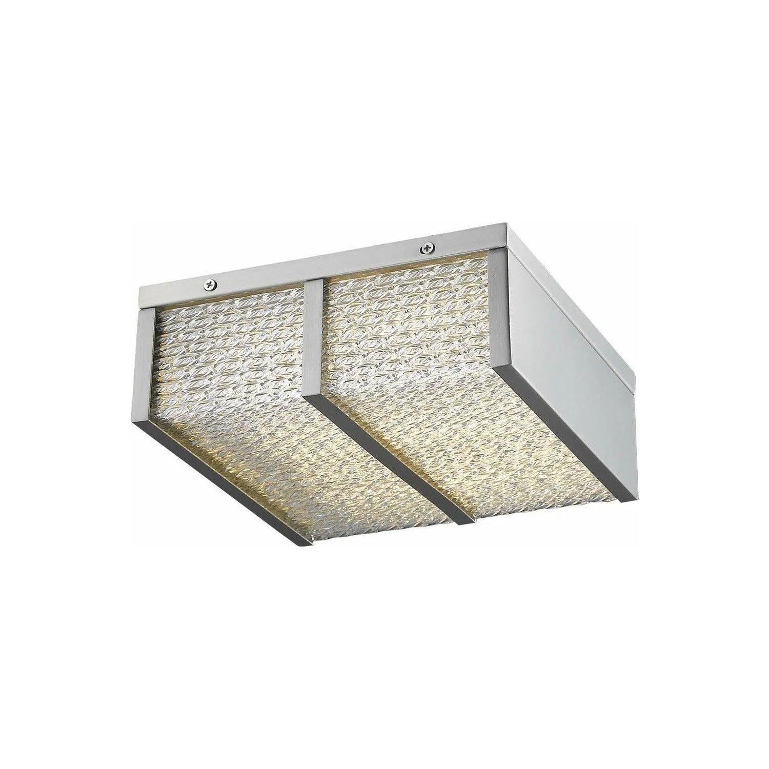 Avenue Lighting - Cermack St. 112 LED Flush Mount - HF1124-BN - Canada Light Shop