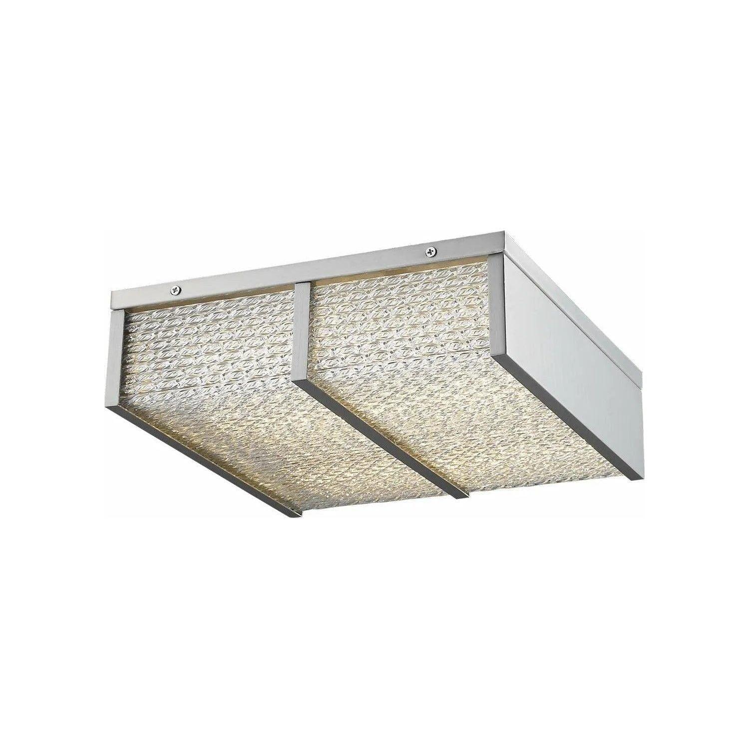 Avenue Lighting - Cermack St. 112 LED Flush Mount - HF1125-BN - Canada Light Shop
