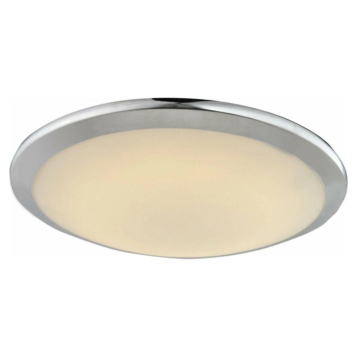 Avenue Lighting - Cermack St. Disc LED Flush Mount - HF1102-CH - Canada Light Shop