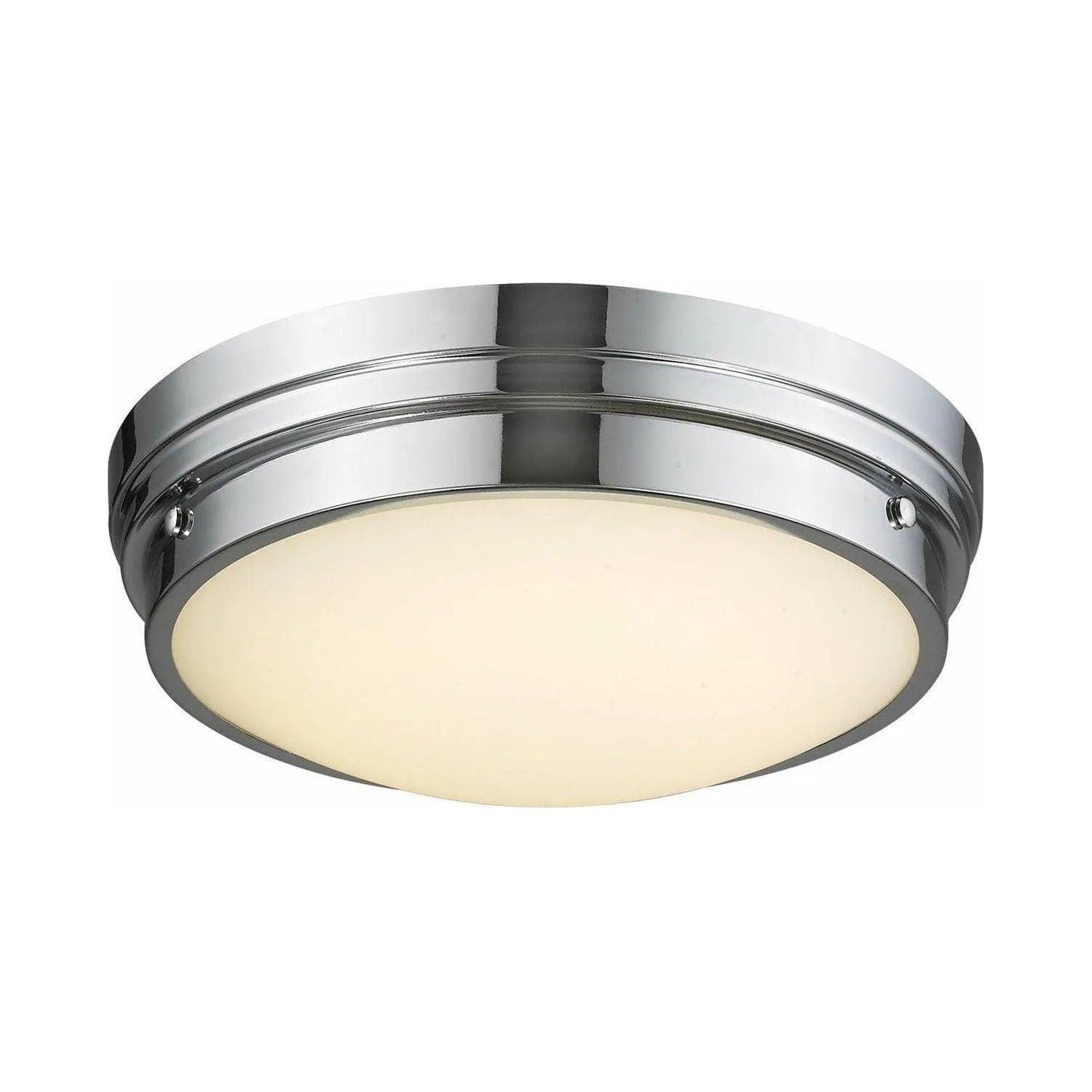 Avenue Lighting - Cermack St. Industrial LED Flush Mount - HF1160-CH - Canada Light Shop