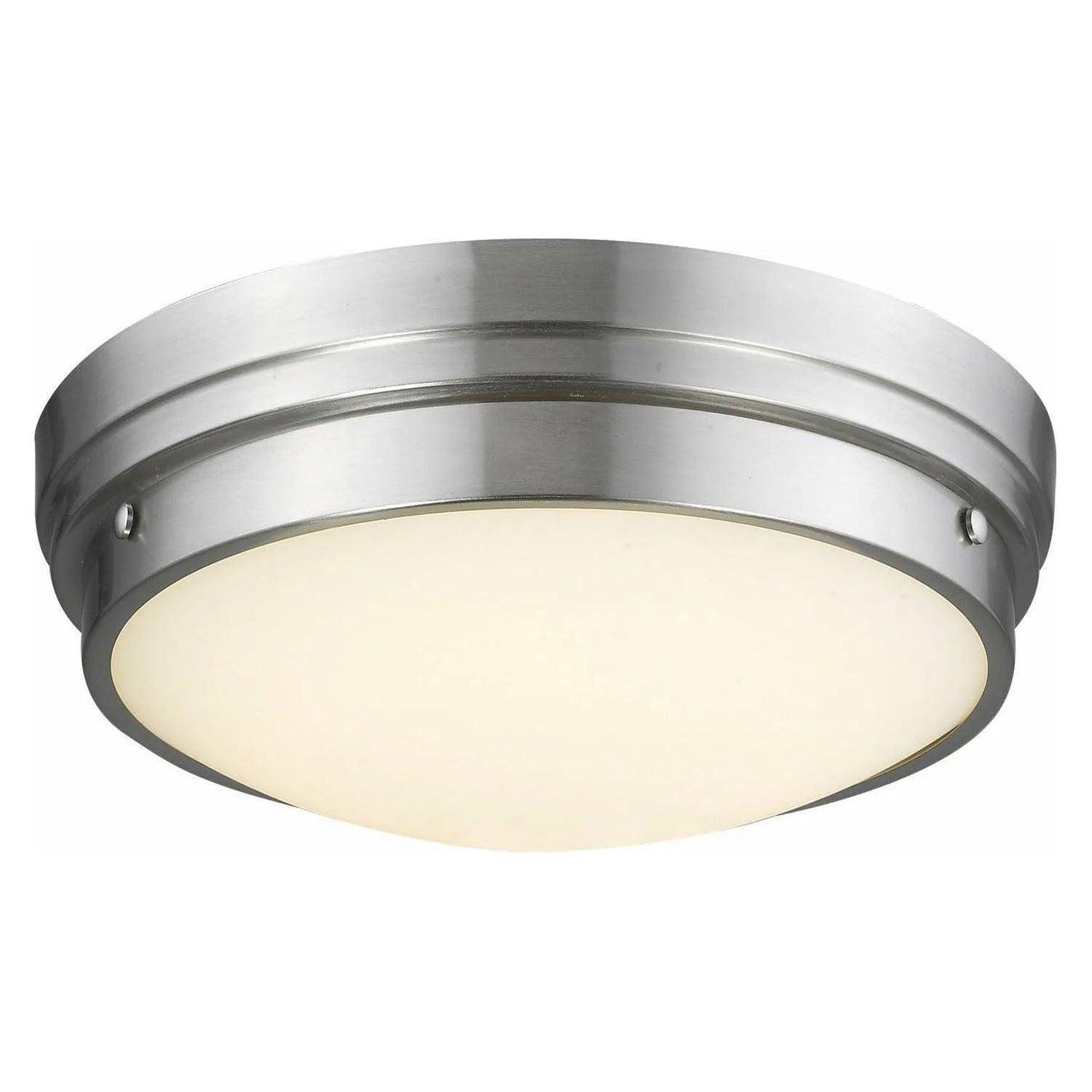 Avenue Lighting - Cermack St. Industrial LED Flush Mount - HF1161-BN - Canada Light Shop