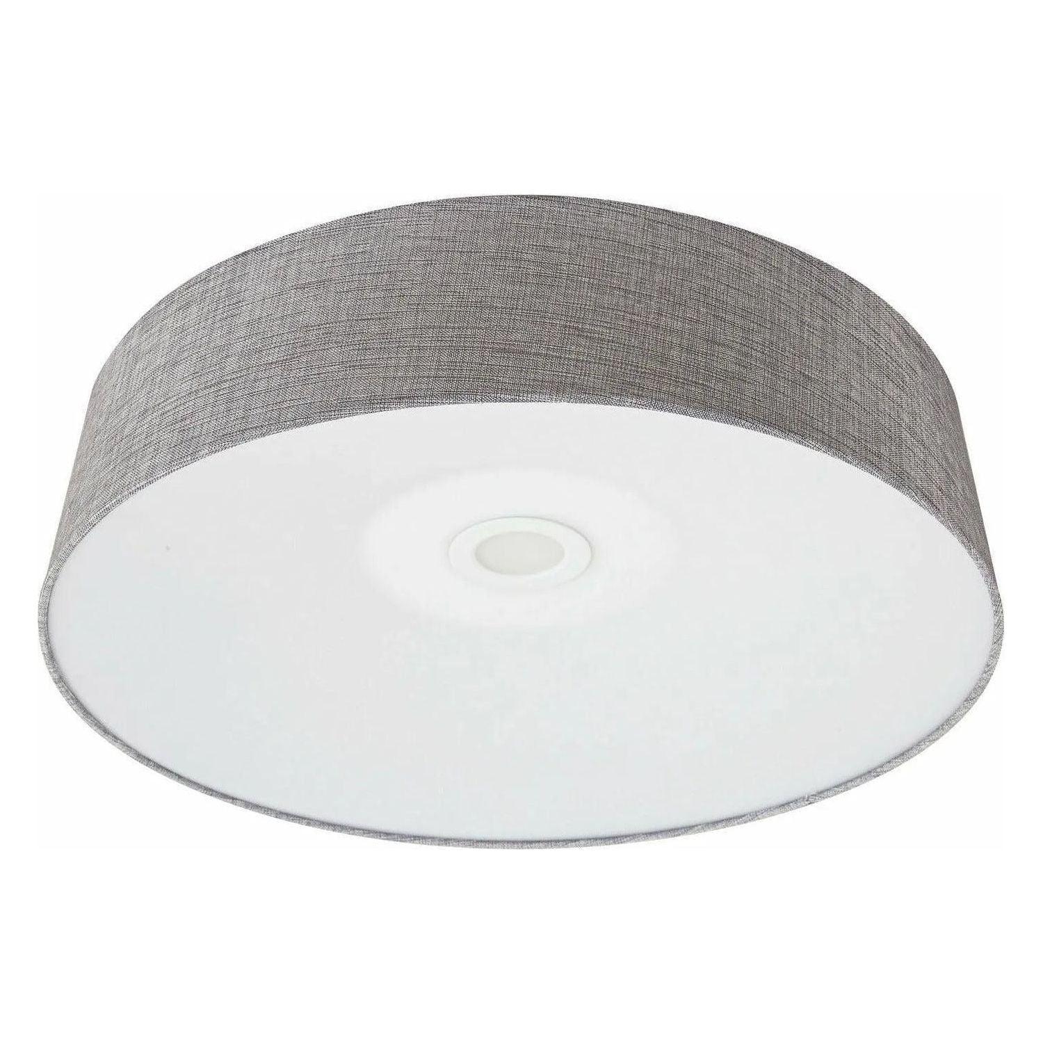 Avenue Lighting - Cermack St. Linen LED Flush Mount - HF9202-GRY - Canada Light Shop
