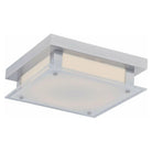 Avenue Lighting - Cermack St. Square Diffuser LED Flush Mount - HF1103-CH - Canada Light Shop