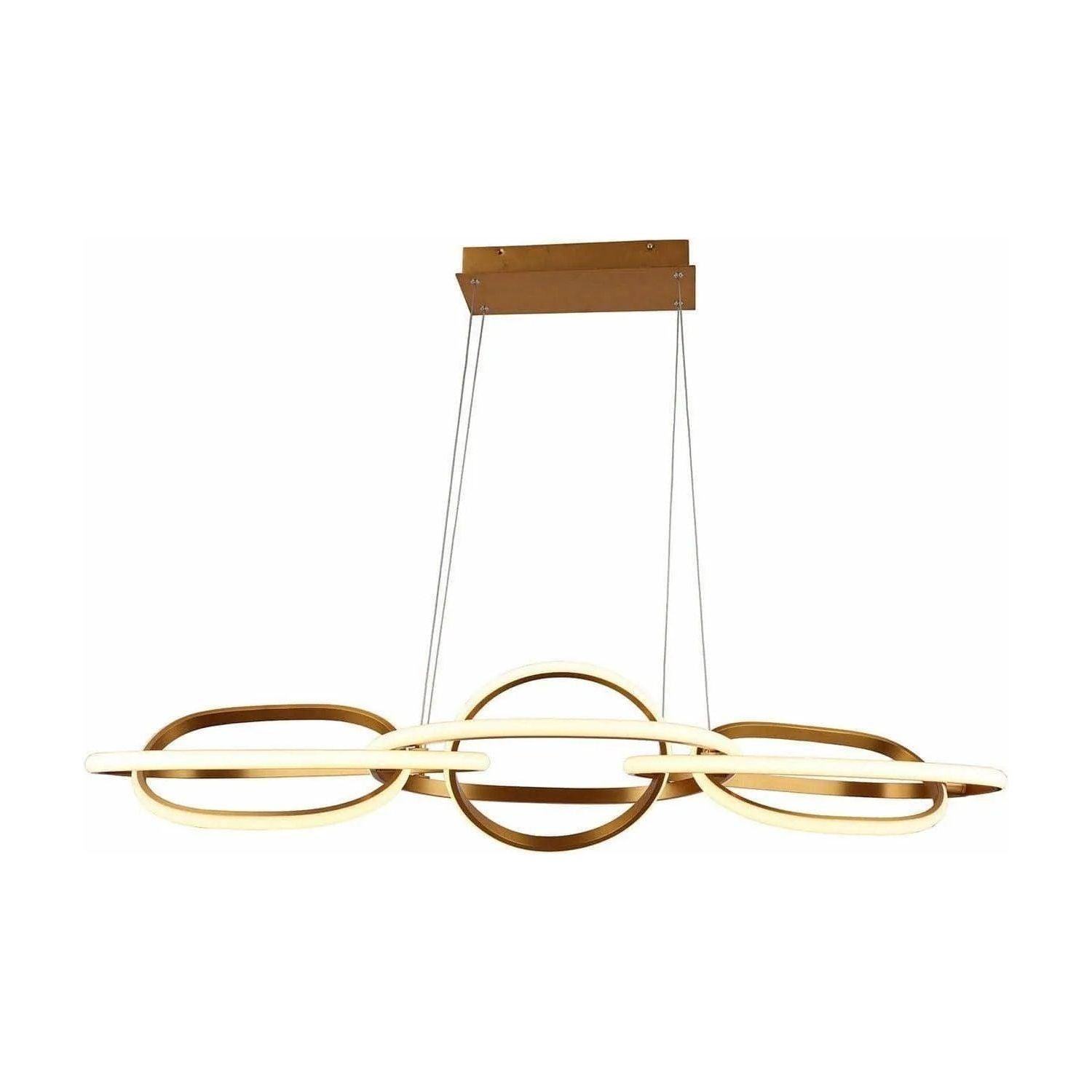 Avenue Lighting - Circa LED Linear Pendant - HF5025-GL - Canada Light Shop