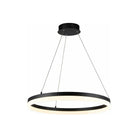 Avenue Lighting - Circa LED Ring Pendant - HF5027-BK - Canada Light Shop