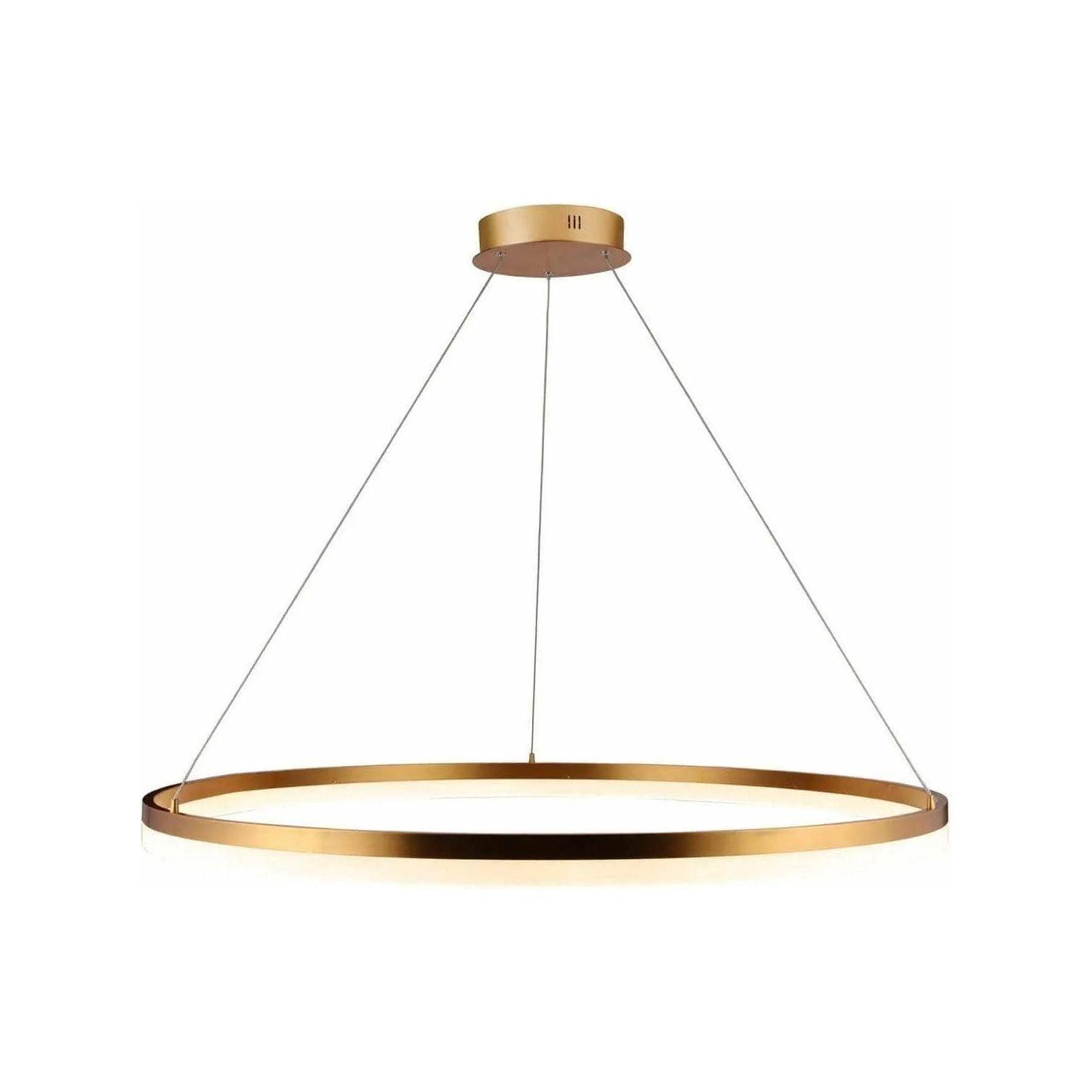 Avenue Lighting - Circa LED Ring Pendant - HF5029-GL - Canada Light Shop