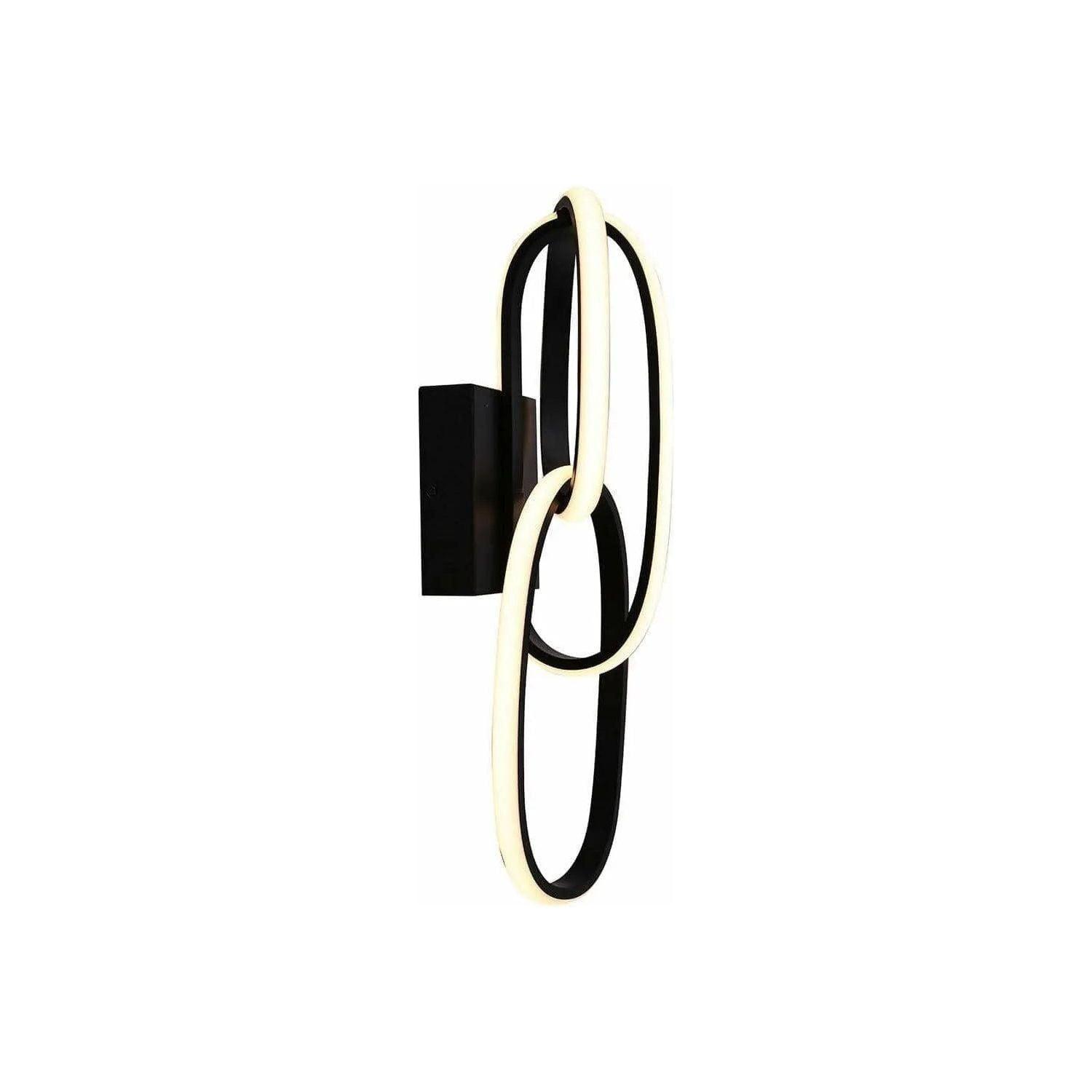 Avenue Lighting - Circa LED Wall Sconce - HF5022-BK - Canada Light Shop
