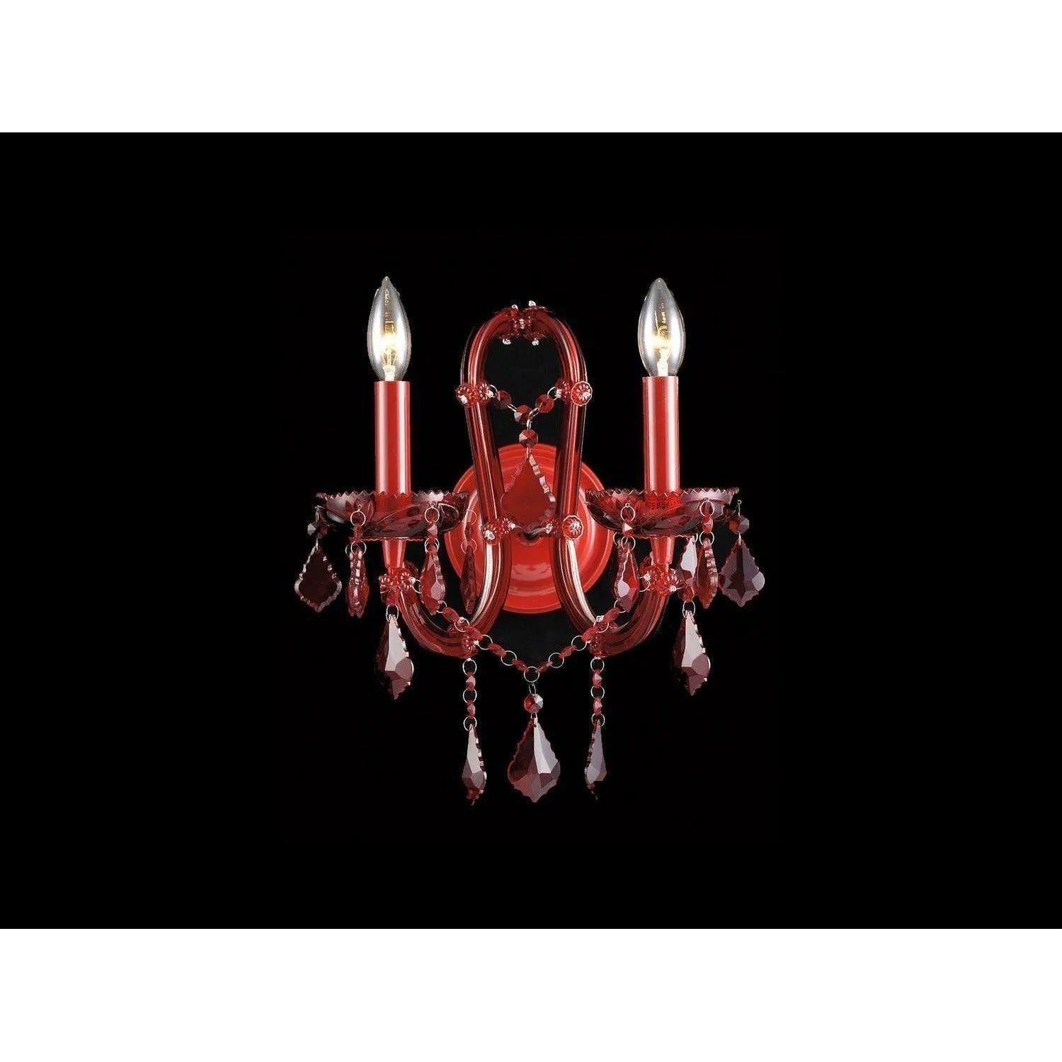 Avenue Lighting - Crimson Blvd. Wall Sconce - HF1041-RED - Canada Light Shop