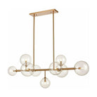Avenue Lighting - Delilah Linear Chandelier - HF4209-AB - Canada Light Shop