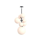 Avenue Lighting - Delilah Pendant HF4277 - HF4277-BK-WHT - Canada Light Shop
