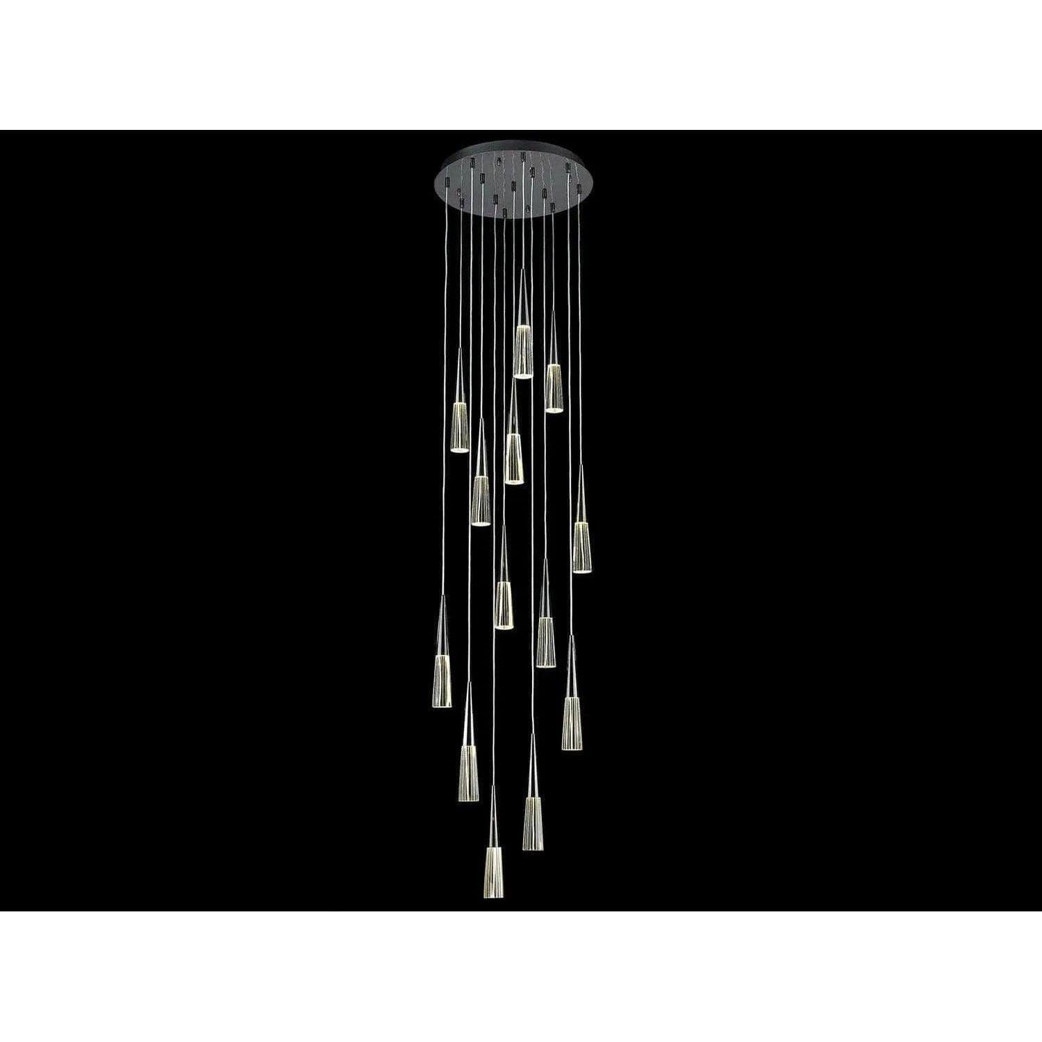 Avenue Lighting - Encino Ave. Multi-Light Pendant - HF7713-GM - Canada Light Shop