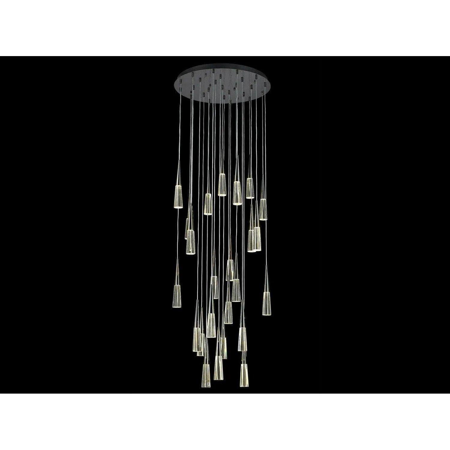 Avenue Lighting - Encino Ave. Multi-Light Pendant - HF7725-GM - Canada Light Shop
