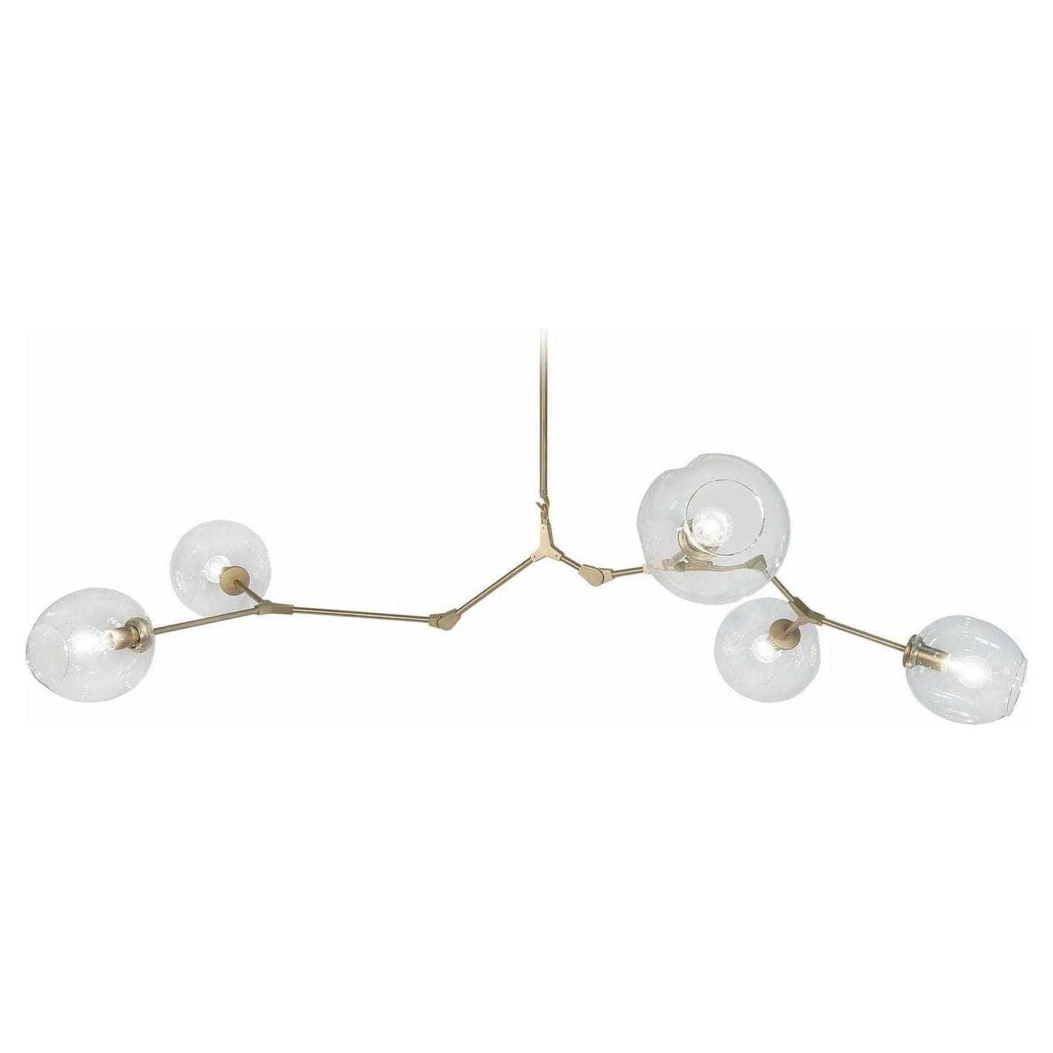 Avenue Lighting - Fairfax Linear Chandelier - HF8085-BB - Canada Light Shop
