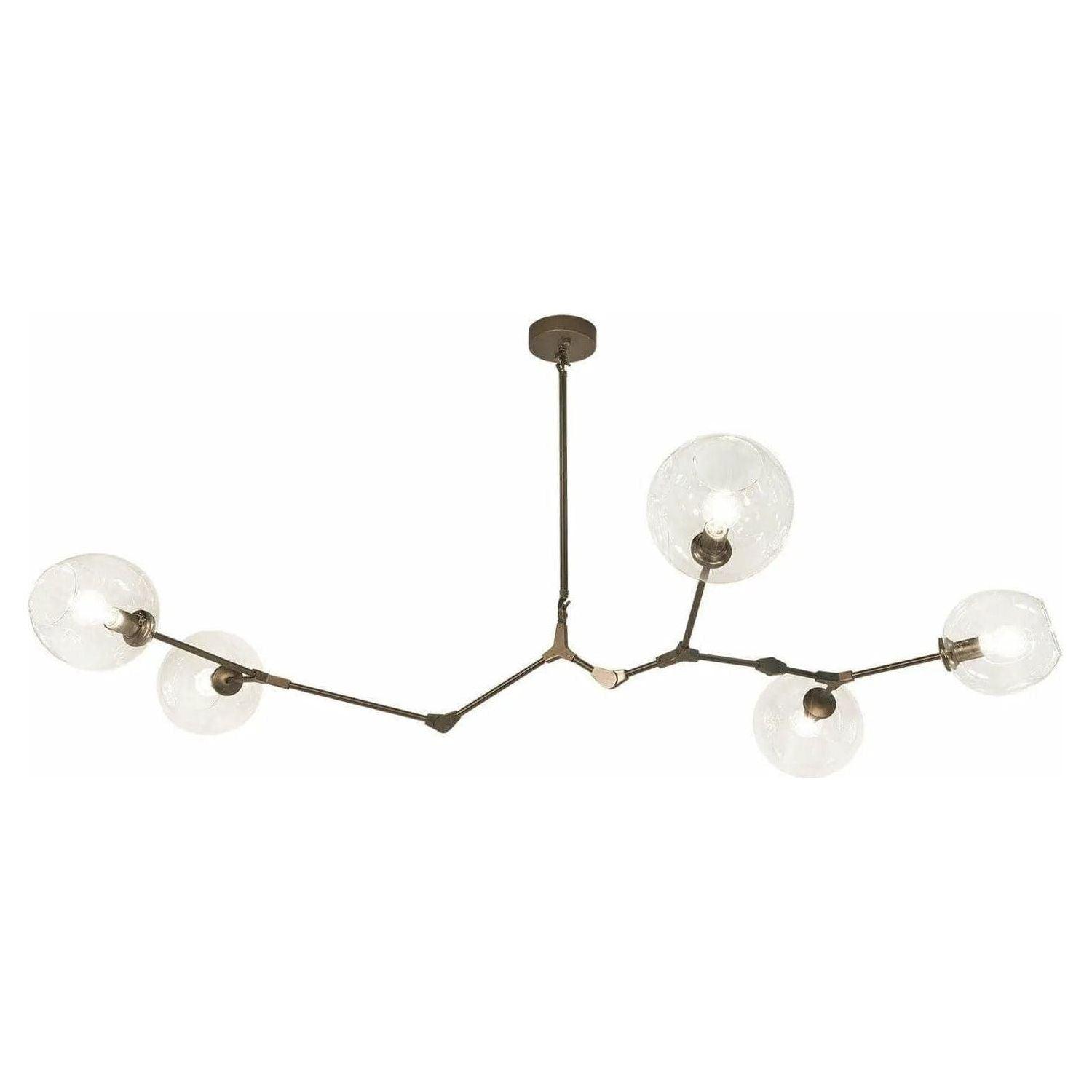 Avenue Lighting - Fairfax Linear Chandelier - HF8085-DBZ - Canada Light Shop