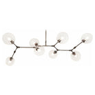Avenue Lighting - Fairfax Linear Chandelier - HF8088-DBZ - Canada Light Shop