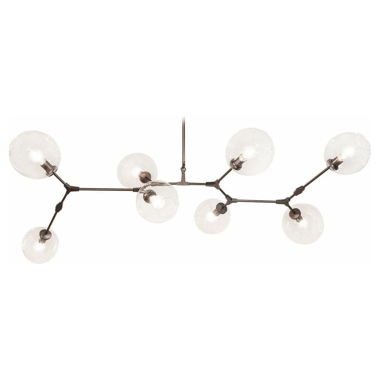 Avenue Lighting - Fairfax Linear Chandelier - HF8088-DBZ - Canada Light Shop