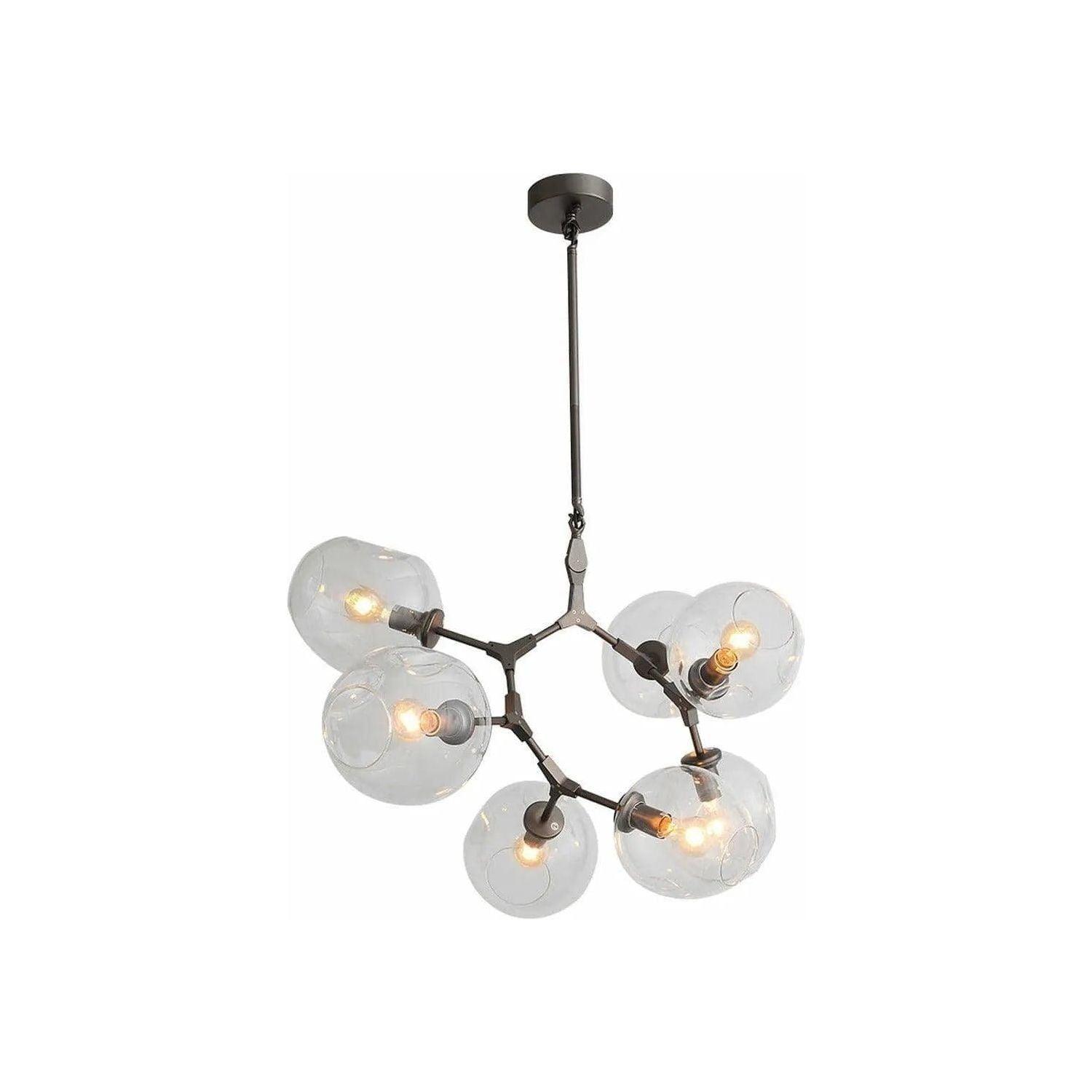 Avenue Lighting - Fairfax Round Chandelier - HF8070-DBZ - Canada Light Shop